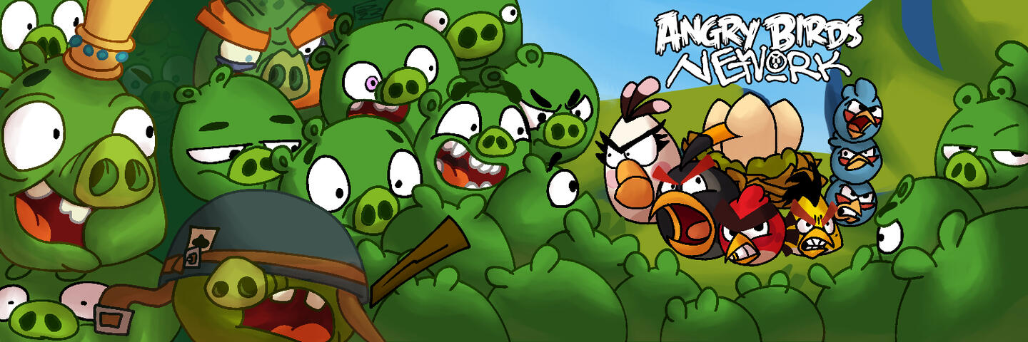 Angry Birds Network banner